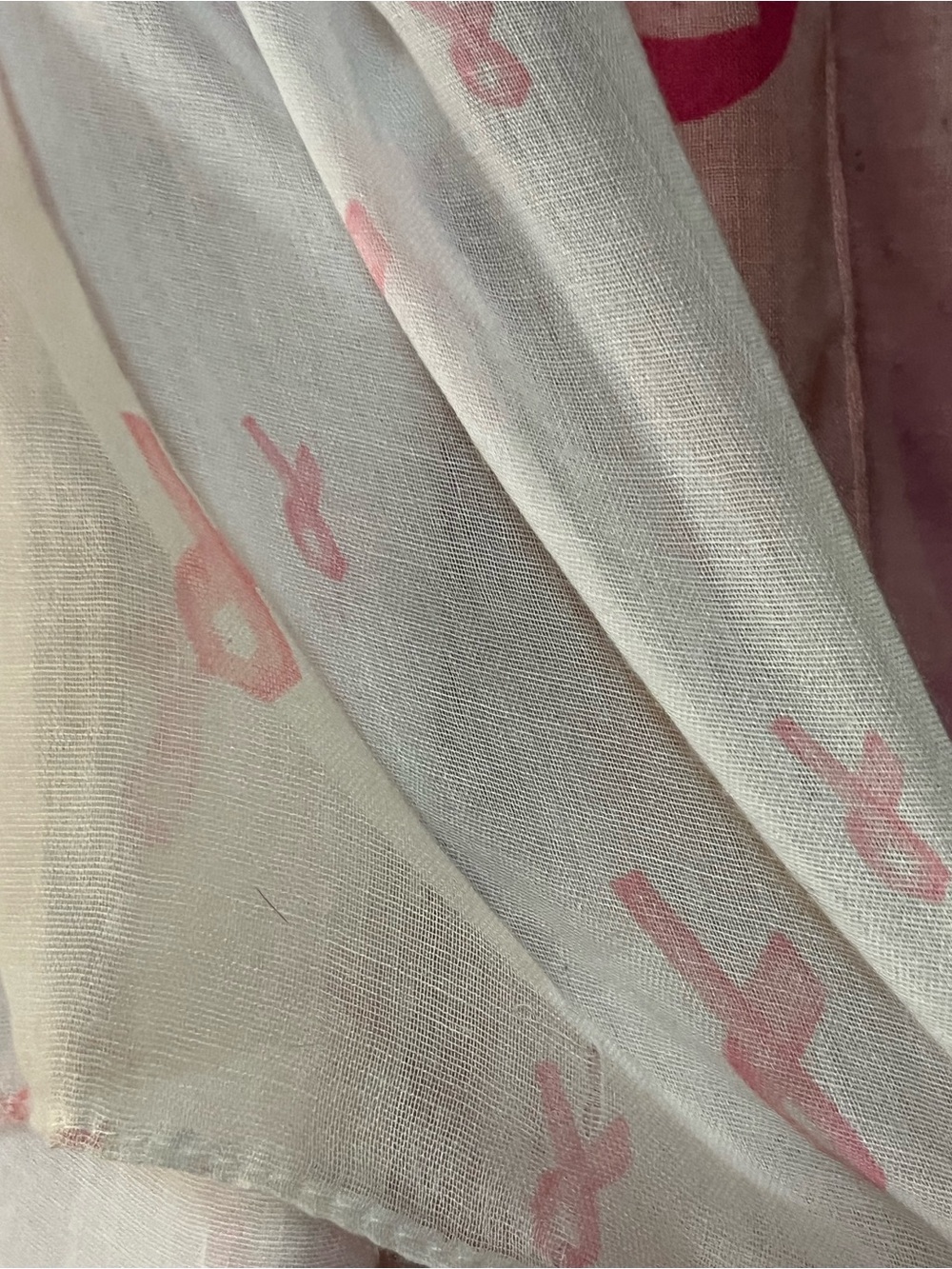 Pink Ribbon Awareness Scarves Bundle - Picture 4 of 8